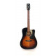 CORT STANDARD AD825CE BLUE BURST