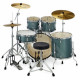 PEARL ROADSHOW RS525BC JET BLACK CON 3 PIATTI SABIAN
