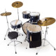 PEARL ROADSHOW RS525BC ROYAL BLUE METALLIC CON 3 PIATTI SABIAN