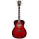 D'ANGELICO GUITARS PREMIER LEXINGTON TRANS BLACK CHERRY BURST
