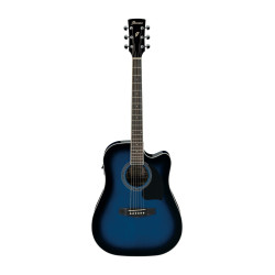 IBANEZ PF15ECE TRANSPARENT BLUE SUNBURST