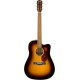 FENDER CLASSIC DESIGN CD-140SCE SUNBURST CON ASTUCCIO