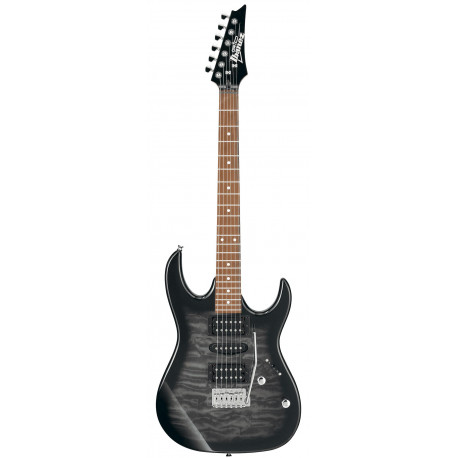 IBANEZ GRX70QA TRANSPARENT BLACK SUNBURST