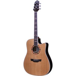 CRAFTER GUITARS STG D-18CE NATURAL CON BORSA