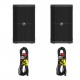 MACKIE THUMP 210 COPPIA CASSE CON CAVI XLR 10METRI