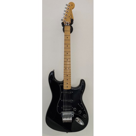 FENDER MEXICO STANDARD STRATOCASTER HSS FLOYD ROSE BLACK CON ASTUCCIO