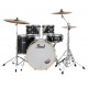 PEARL EXX725S/C JET BLACK CON SET SABIAN SBR