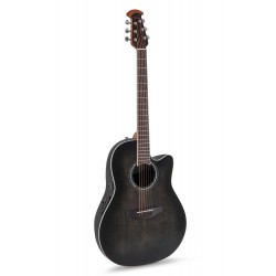 OVATION CELEBRITY STANDARD PLUS CS24P-TBBY-G TRANSPARENT BLACKBURST FLAME